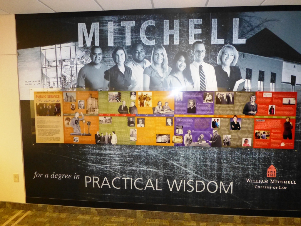 The Wall in William Mitchell College of Law